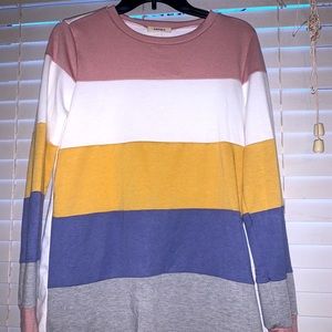 Striped boutique shirt